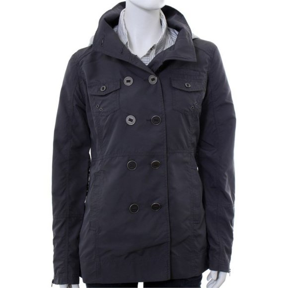 Size Large Hurley Winchester Slicker Gray Jacket - Picture 1 of 8